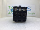 Square D QOB3100 100 Amp 3 Pole 240V Breaker - Black Face