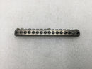 16 Position 4-14 AWG Grounding Bar 6" x 1/2"
