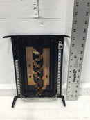 Siemens 125 Amp 8 Space MLO/MB Conv Copper Buss Load Center Guts Only 9" X 11"