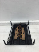 Siemens 125 Amp 8 Space MLO/MB Conv Copper Buss Load Center Guts Only 9" X 11"