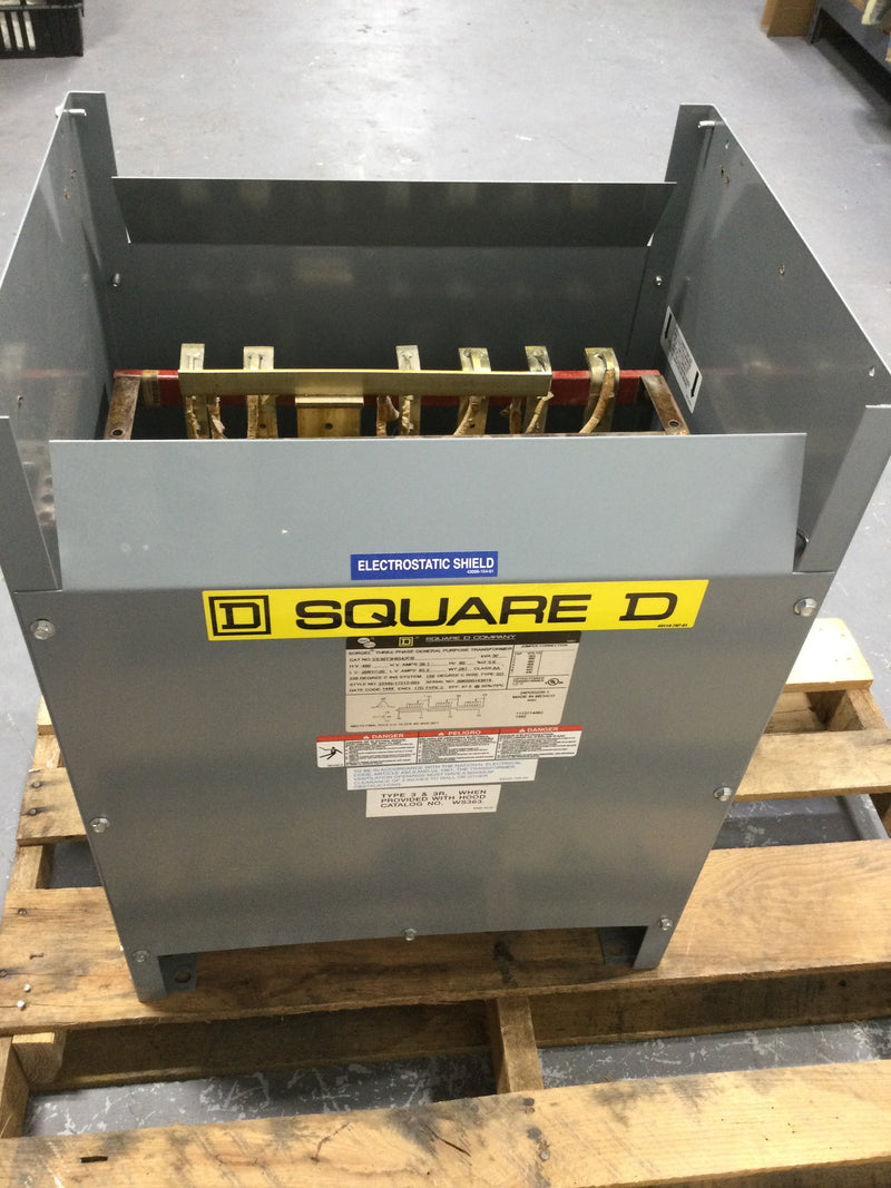 Square D Sorgel EE30T3HIS42DB 3 Phase General Purpose Transformer 30 kV