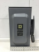 Square D Heavy Duty Safety Switch, 60 AMP, 600VAC, 600 VDC NEMA 3R, 40275-856-01 non fused