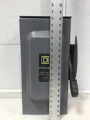 Square D Heavy Duty Safety Switch, 60 AMP, 600VAC, 600 VDC NEMA 3R, 40275-856-01 non fused