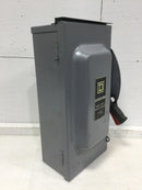 Square D Heavy Duty Safety Switch, 60 AMP, 600VAC, 600 VDC NEMA 3R, 40275-856-01 non fused
