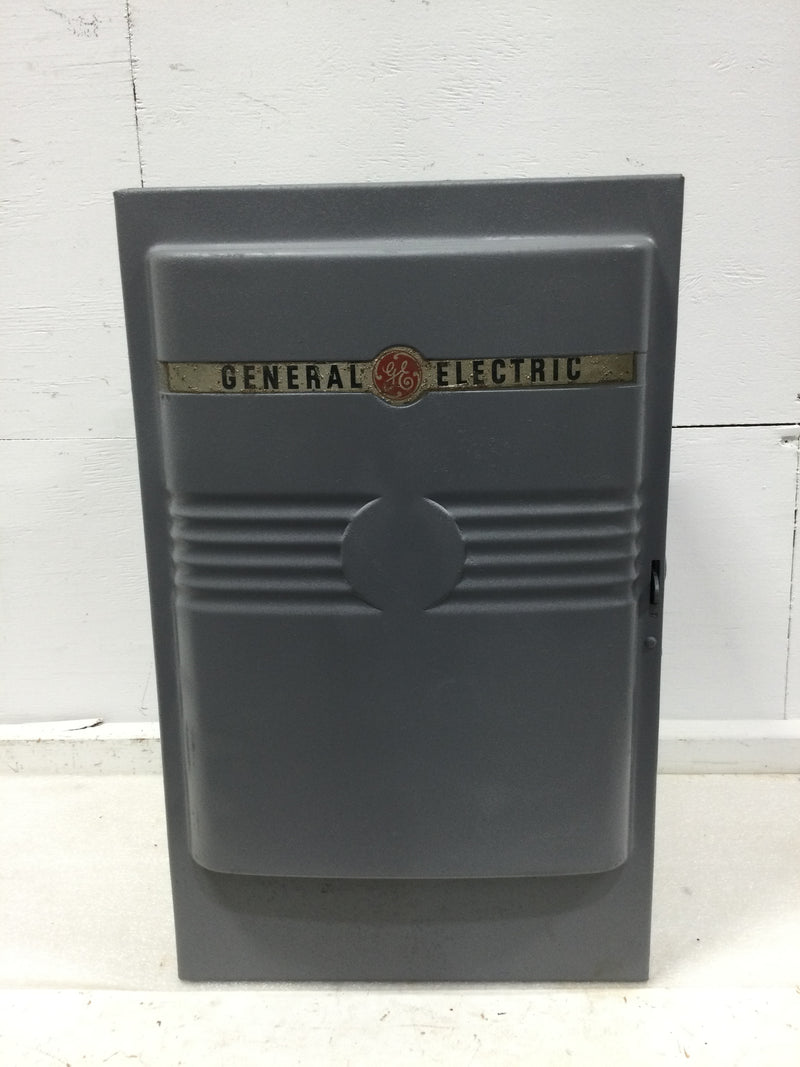 GE General Electric DFG364R Fusible Style Bus Plug Type FG Flex-A-Plug Model A 200 Amp 3 Pole 600VAC