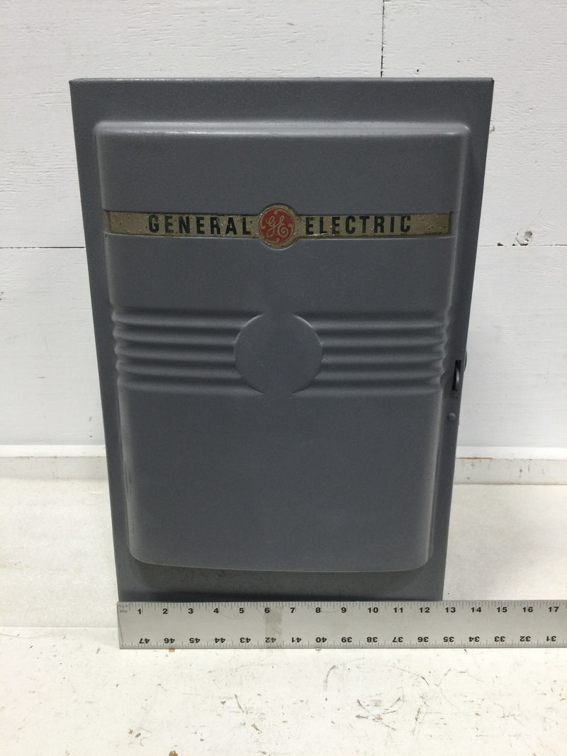 GE General Electric DFG364R Fusible Style Bus Plug Type FG Flex-A-Plug Model A 200 Amp 3 Pole 600VAC