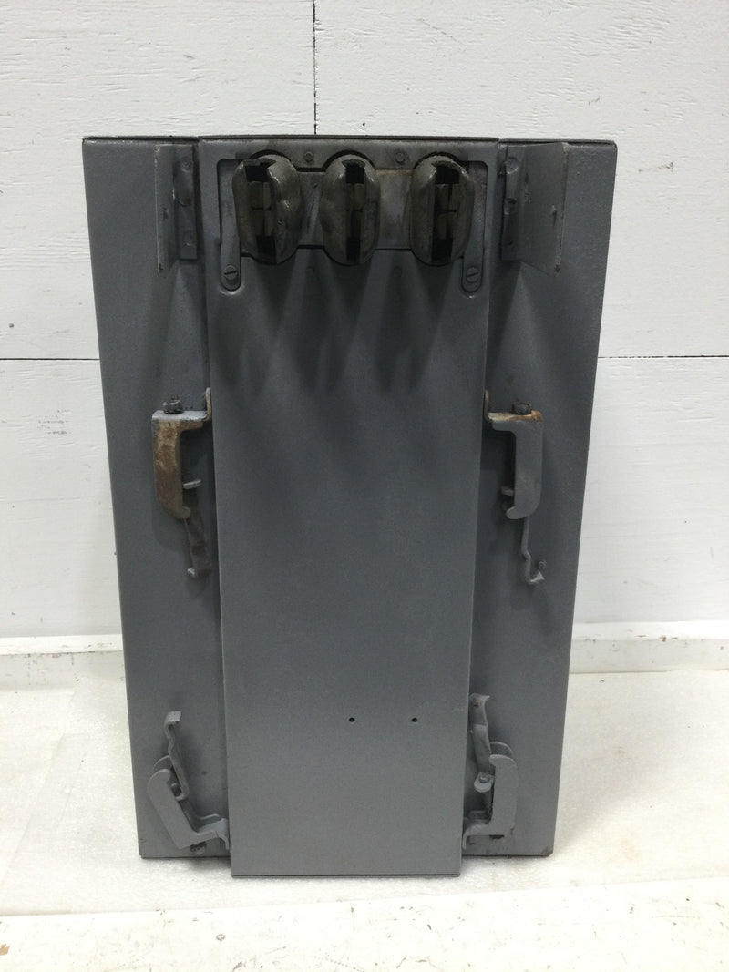 GE General Electric DFG364R Fusible Style Bus Plug Type FG Flex-A-Plug Model A 200 Amp 3 Pole 600VAC