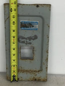 ITE EQ Load Center Cover EQ 100-2 1 Phase 120/240V 13" x 7"