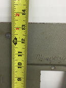 Zinsco Magnetrip 8 Space Load Center Dead Front 13 1/4" x 8 3/4"