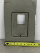 Zinsco Magnetrip 8 Space Load Center Dead Front 13 1/4" x 8 3/4"