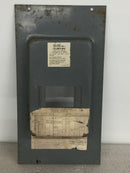 Zinsco S3-225 MOD. 1 Dead Front 240 Vac 3 Phase 4 Wire 120/240 Vac 1 Phase 3 Wire 18" X 9 3/4"