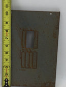 GE General Electric Load Center Cover TL412S /TL412F 125 Amp 8 Space 240V 1 Phase 2 Wire 10 3/8" x 7 3/8"