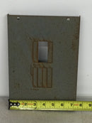 GE General Electric Load Center Cover TL412S /TL412F 125 Amp 8 Space 240V 1 Phase 2 Wire 10 3/8" x 7 3/8"