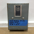 Allen Bradley 709-AAC Size 0 Type 1 AC Automatic Starter - Cover Only