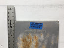 GE/General Electric Nema 3R 43 3/4" - 12 7/8" - Cover Only