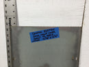 GE/General Electric Dead Front w/Main 42 Space 42 5/8" x 12 1/4"