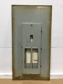 GE TM1615C 150 Amp 30 Space w/Main Panel Door Only 29 3/4" x 15 3/8"