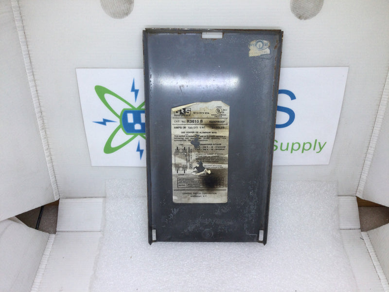General Switch R3610b General Switch R3610B Nema 3R 30 Amp 120/240V 10