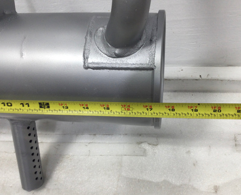 Kohler 20RESA 20kW 75 Amp 1 Phase 120/240V Muffler 22 3/8" x 17 5/8"