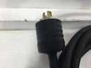 Generac 13' Mate to Male Power Cord using 12/4 Cable & 4 Wire Locking Connectors