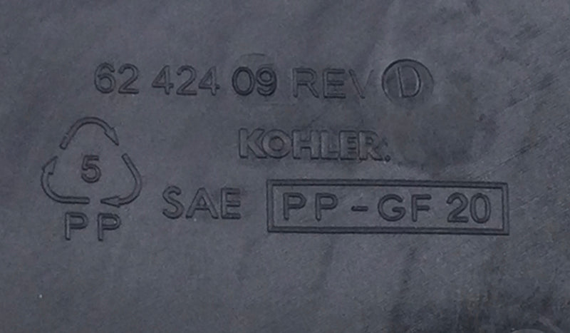 Kohler 20RESA 20kW 75 Amp 1 Phase Right Side Cylinder Cover 10 3/4" x 13 1/4"