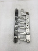 Square D QON Series 10 Space Load Center Left & Right Breaker Buss Bars Only