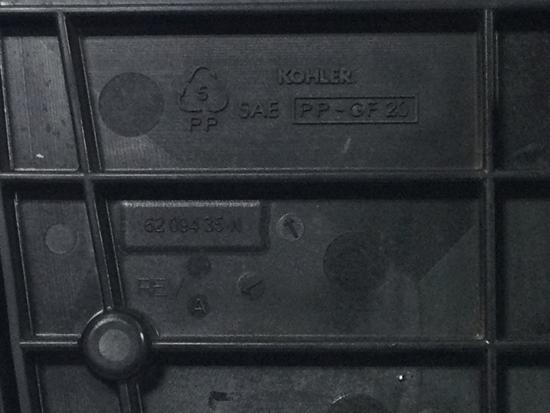 Kohler 20RESA 20kW 75 Amp 1 Phase Air Filter Cover w/Filter 15 1/4" x 13 1/8"