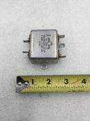 JMK Inc AA-0221-2 EMI Filter 2 Amp 125/250 VAC 0-400 Hz