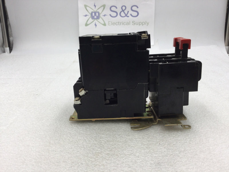 Square D 8736 SBO4 Motor Starter/Contactor Series A 3 Phase 200-575 VAC 120 VAC Coil