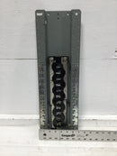 Siemens 24 Space 120/240V Main Breaker Load Center Guts Only 7" X 21"