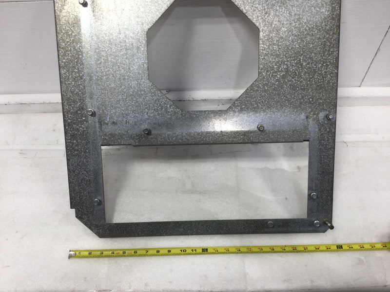 Kohler 20RESA 20kW 75 Amp 1 Phase Insulated Exhaust Divider 23 3/4" x 22 1/4"