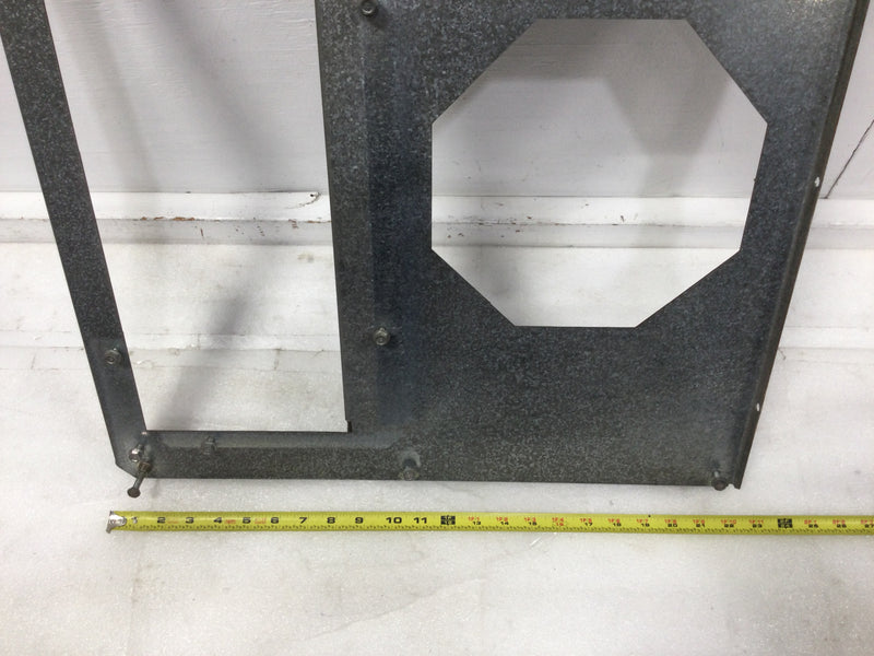 Kohler 20RESA 20kW 75 Amp 1 Phase Insulated Exhaust Divider 23 3/4" x 22 1/4"