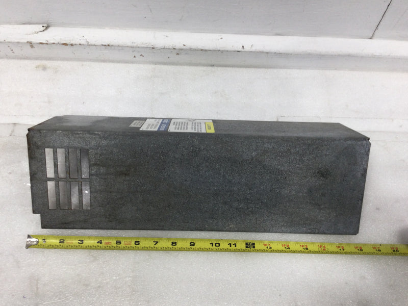 Kohler 20RESA 20kW 75 Amp 1 Phase 120/240V L-Frame Cover 17 3/4" x 4 7/8"