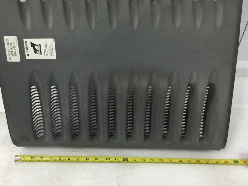 Kohler 20RESA 20kW 75 Amp 1 Phase Enclosure Exhaust Panel 22 5/8" x 22 3/4"