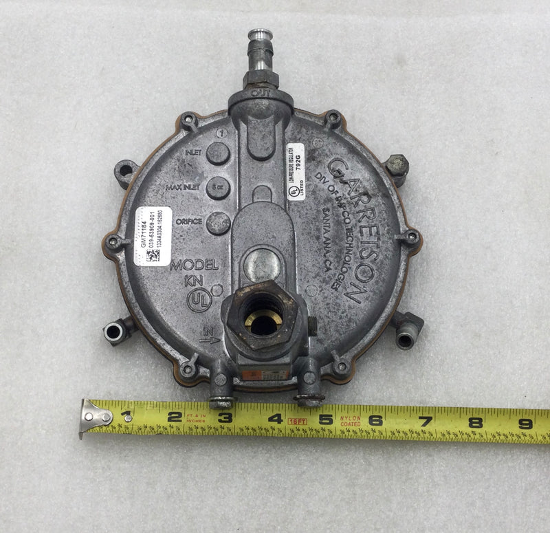 Kohler 20RESA 20kW 75 Amp 1 Phase Low Pressure Fuel Regulator 8 1/4" x 7 3/8"