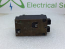 Pushmatic P1515 15 Amp 2 Pole 120/240V Duplex Circuit Breaker - Cosmetic Flaw