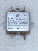 Corcom 2K1 EMI Filter 2 Amp 115/250 VAC 50-400 Hz