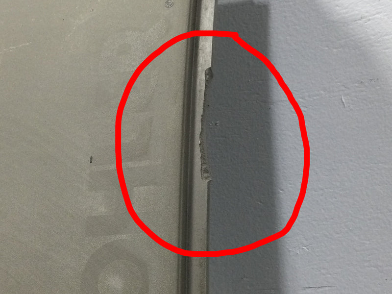 Kohler 20RESA 20kW 75 Amp Enclosure Front Panel 48" x 21 1/4" - Cosmetic Flaw