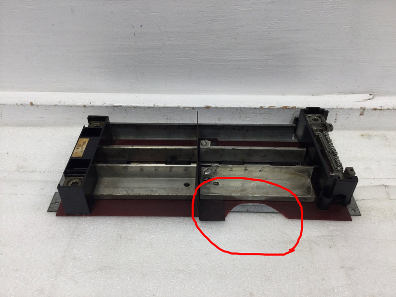 Zinsco LK-15 150 Amp 120/240 VAC Split Buss Load Center Guts Only 7.5" X 15.5"