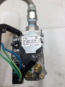 White Rodgers Gemini 36J55-618 Furnace Gas Valve EF33CW180 w/ 6 Outlet Manifold