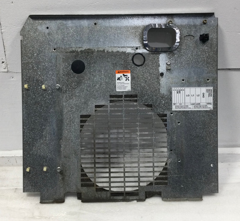 Kohler 20RESA 20kW 75 Amp 1 Phase Insulated Generator Panel 22 1/4" x 23 1/2"