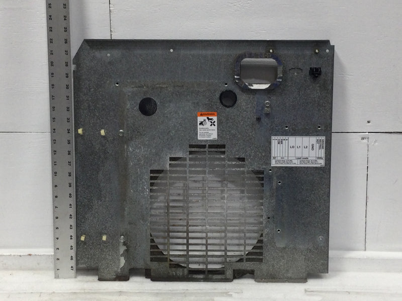 Kohler 20RESA 20kW 75 Amp 1 Phase Insulated Generator Panel 22 1/4" x 23 1/2"