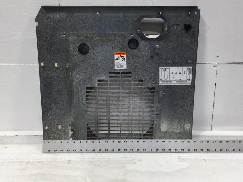 Kohler 20RESA 20kW 75 Amp 1 Phase Insulated Generator Panel 22 1/4" x 23 1/2"