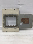 Murray 74-4 60 Amp 4 Space 125/250V Panel Door Only 11 3/4" x 8 3/4"