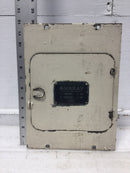 Murray 74-4 60 Amp 4 Space 125/250V Panel Door Only 11 3/4" x 8 3/4"