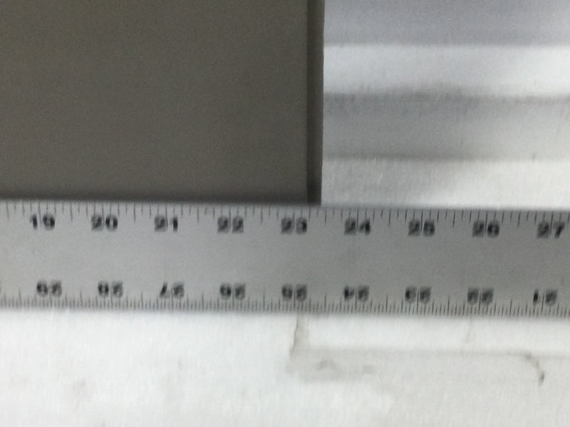 Kohler 20RESA 20kW 75 Amp 1 Phase Enclosure Rear Panel 42 3/8" x 23 1/2"