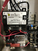 Square D 8539SBW43V81CFF4H30P51TX11 Enclosed 30 Amp combination starter 120/240V Type 4/4X Enclosure Stainless Steel Safety Switch