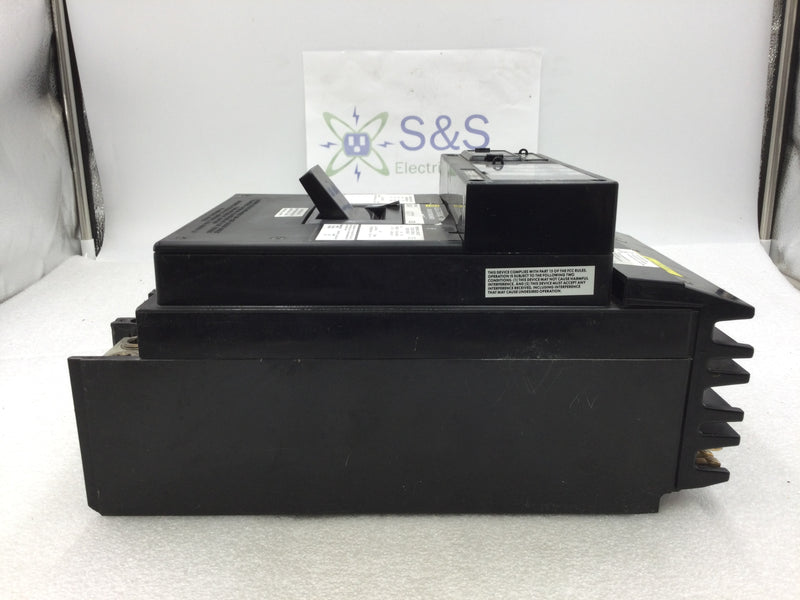 Square D LX36600 600 Amp 3 Pole 600V Electronic Trip Circuit Breaker