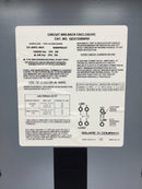 Square D QO2125BNRB 125 Amp 120/240V 1 Phase 2 Spaces Nema 3R Enclosure