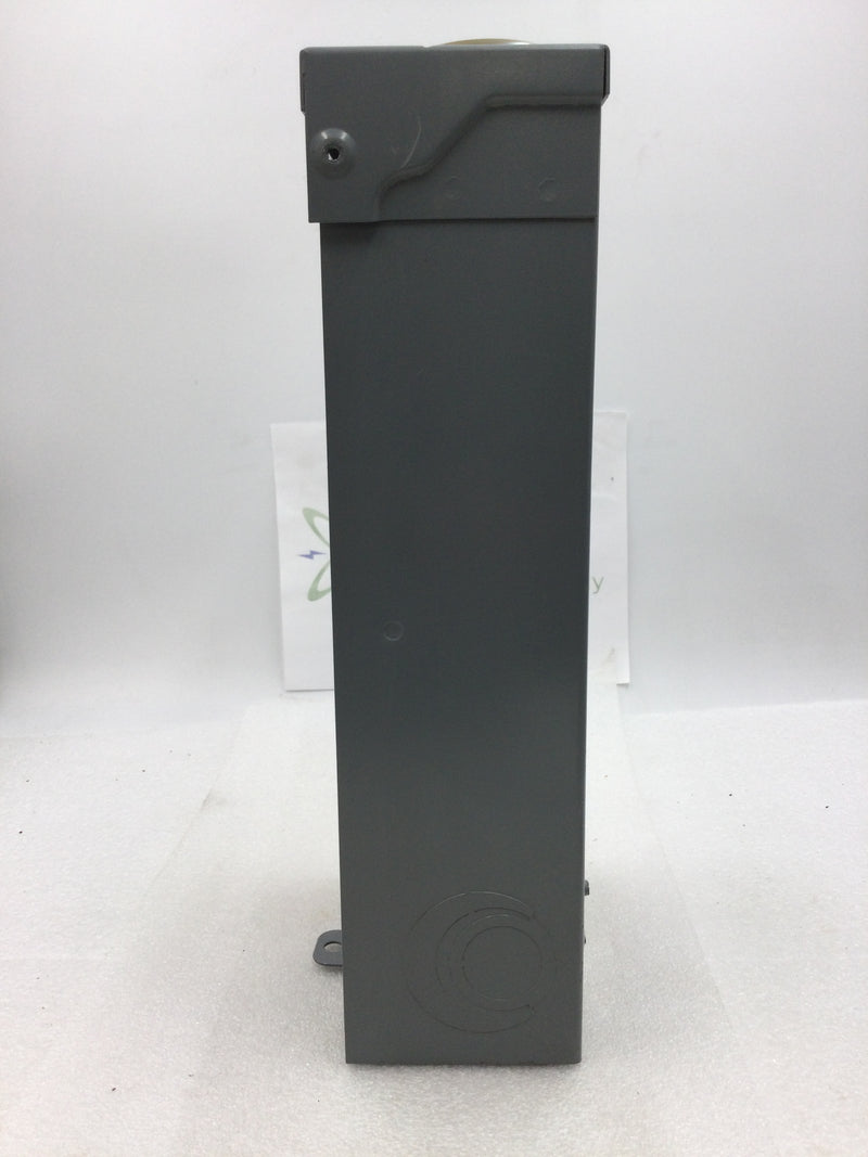 Square D QO2125BNRB 125 Amp 120/240V 1 Phase 2 Spaces Nema 3R Enclosure